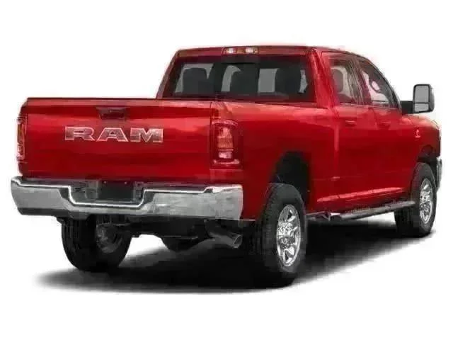 New 2027 Flame Red Clear-Coat Exterior Paint RAM Black Express image 2