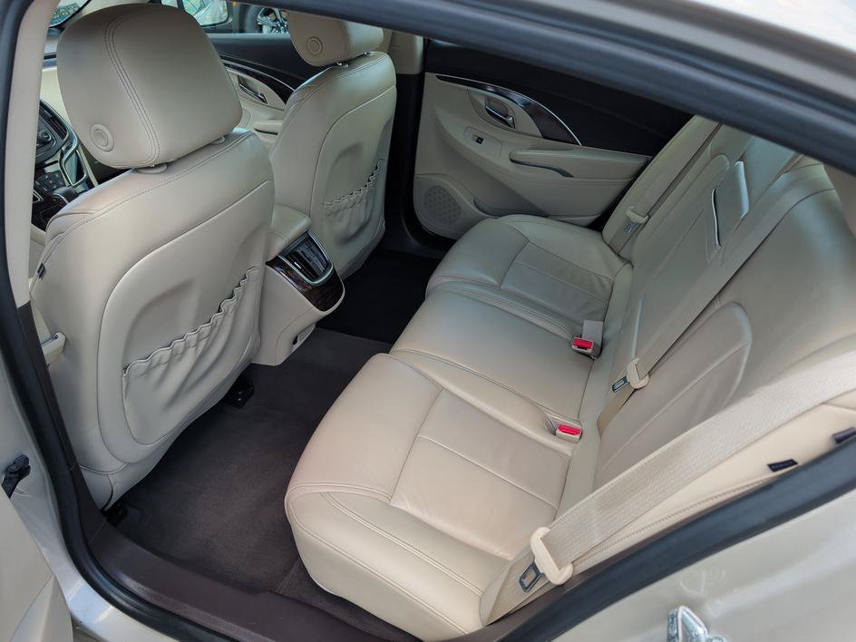 Used 2016 Sparkling Silver Metallic Buick Leather image 9