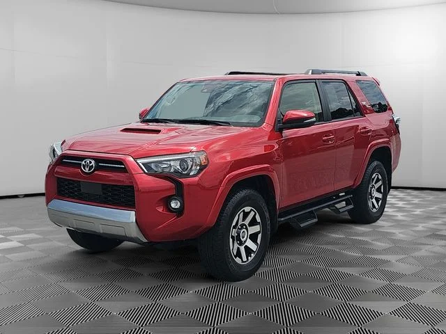 Used 2023 Red Toyota TRD Off-Road Premium image 1