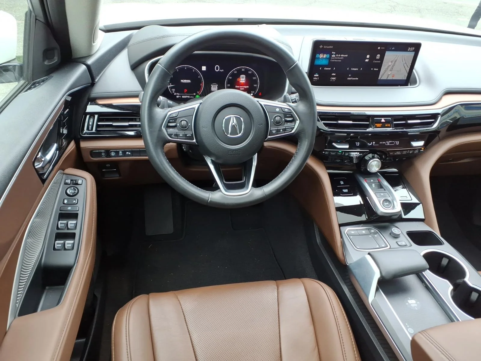 Used 2023 Platinum White Pearl Acura SH-AWD TECH image 7