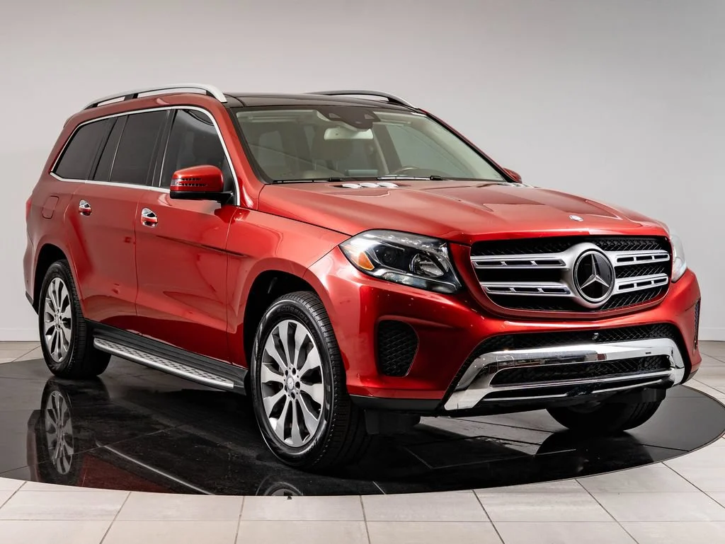 Used 2017 Red Mercedes-Benz GLS 450 image 12