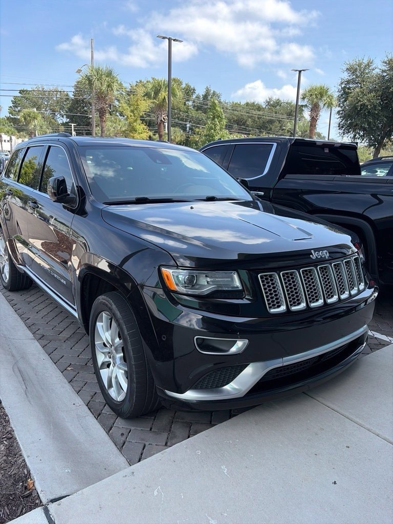 Used 2015 Black Jeep Summit image 2
