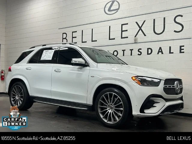 Used 2025 White Mercedes-Benz GLE 450e image 1