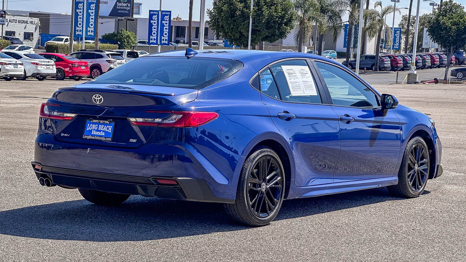 Used 2025 Blue Toyota LE image 6