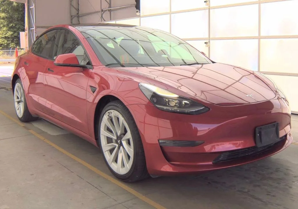 Used 2023 Red Tesla Base image 11