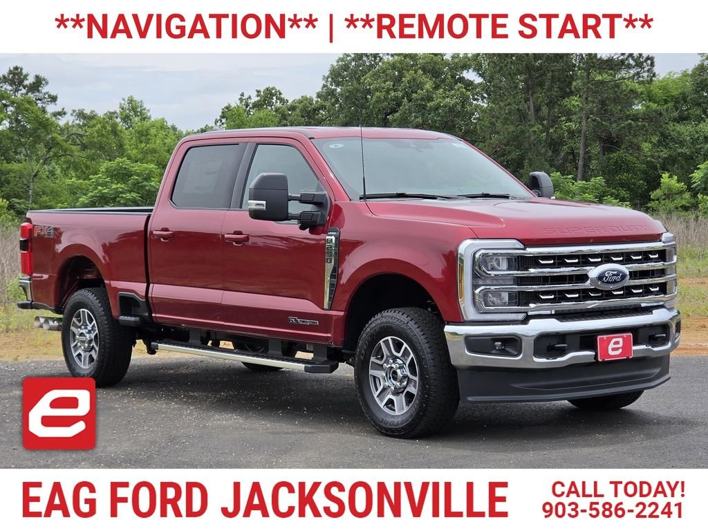 New 2026 Ruby Red Metallic Tinted Clearcoat Ford F-250® Lariat® image 1