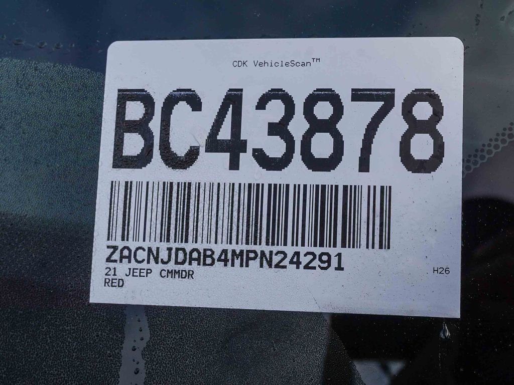 Used 2021 Red Jeep Sport image 27