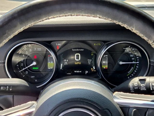 Used 2022 White Jeep Unlimited Sahara 4xe image 21