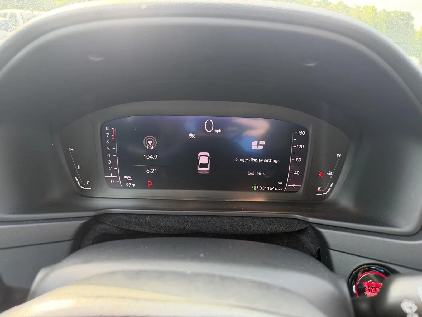 Used 2024 Canyon River Blue Metallic Honda EX image 10