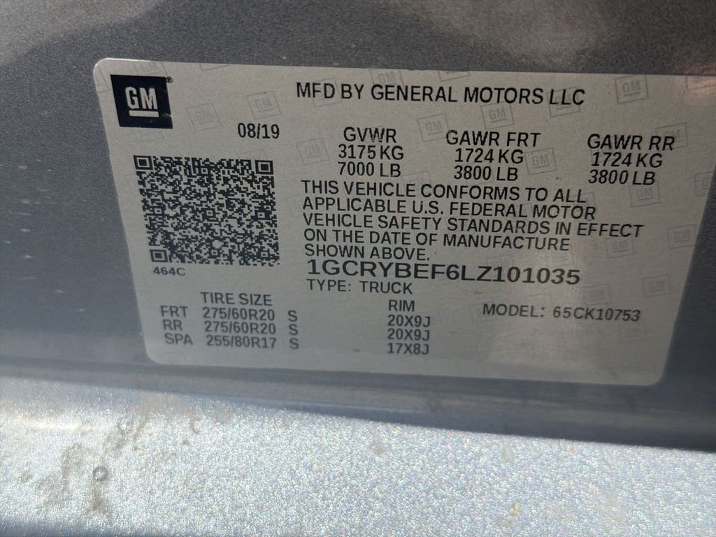 Used 2020 Gray Chevrolet Custom image 33