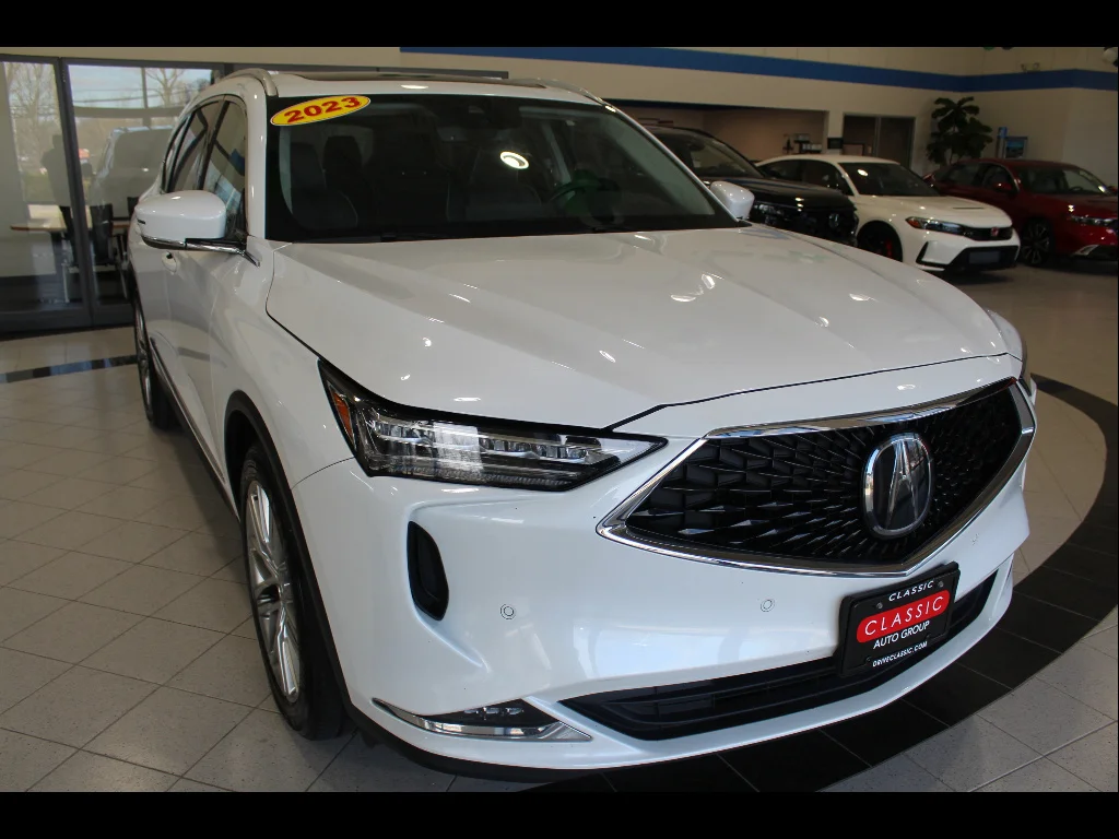 Used 2023 Platinum White Pearl Acura SH-AWD w/Advance image 3