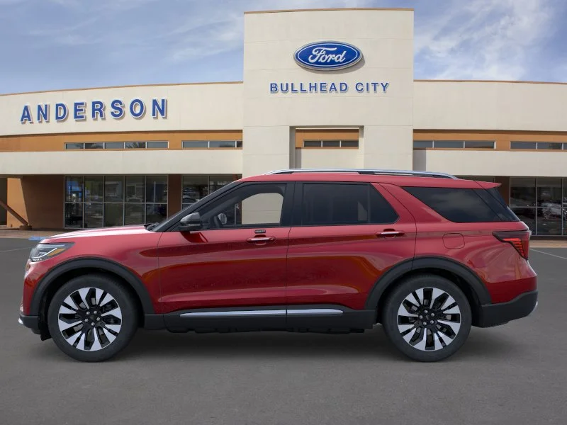 New 2026 Rapid Red Metallic Tinted Clearcoat Ford Platinum image 3