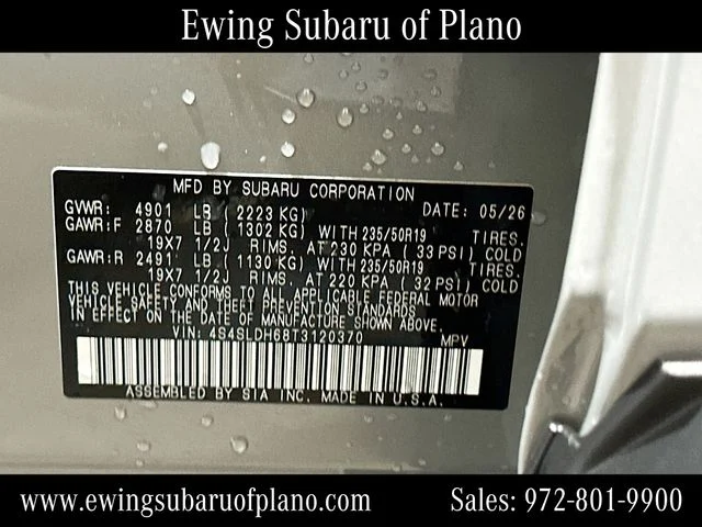 New 2026 RIVER ROCK PEARL Subaru Sport image 34