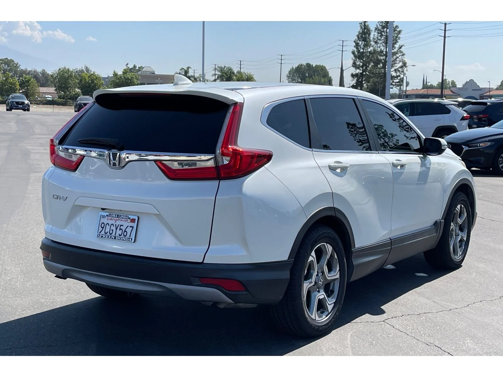 Used 2018 White Diamond Pearl Honda EX-L image 6