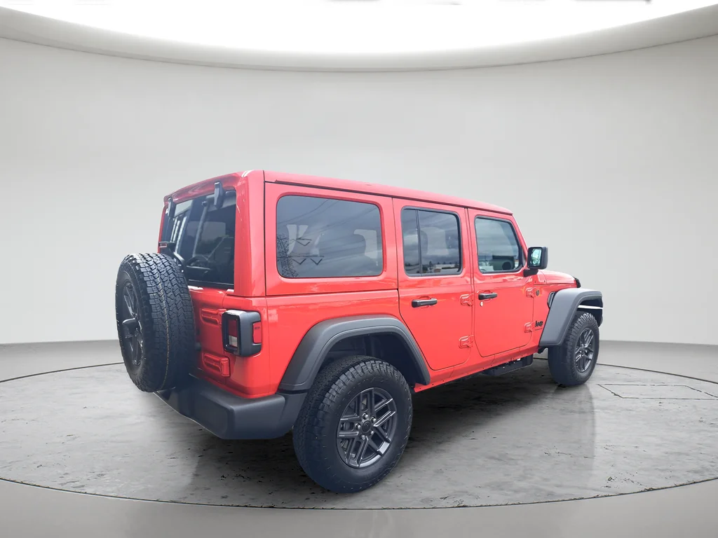 New 2026 Firecracker Red Clear-Coat Exterior Paint Jeep Sport S image 3