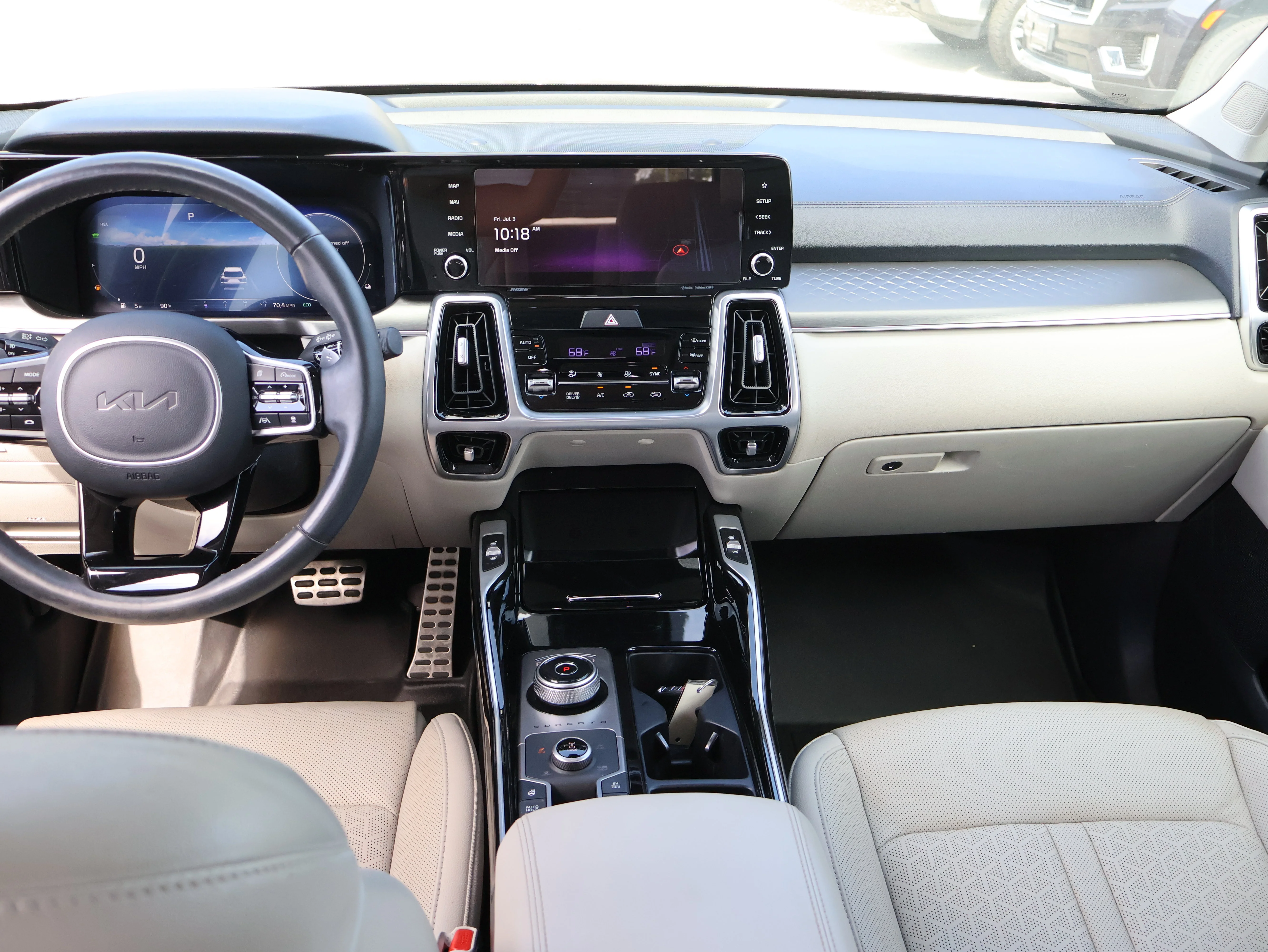 Used 2023 Aurora Black Kia SX Prestige image 23