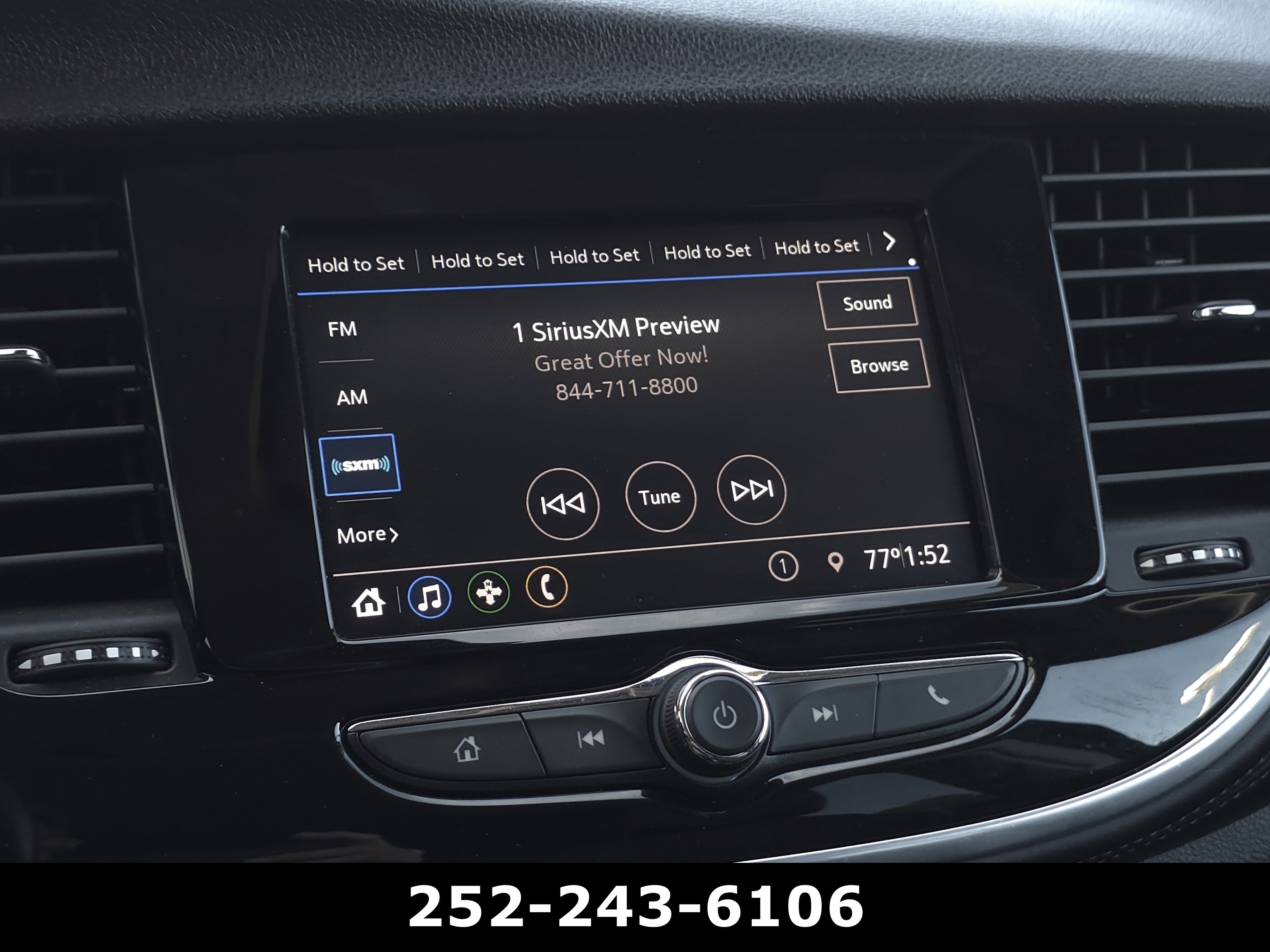 Used 2022 Ebony Twilight Metallic Buick Preferred image 18