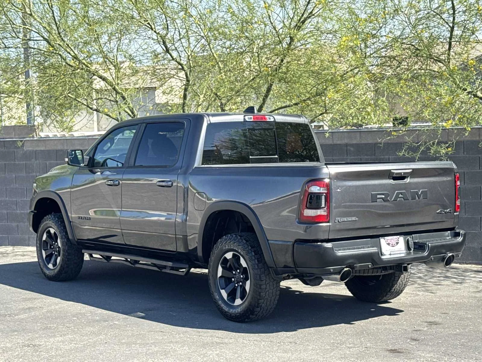 Used 2019 Granite Crystal Metallic Clearcoat Ram Rebel image 6
