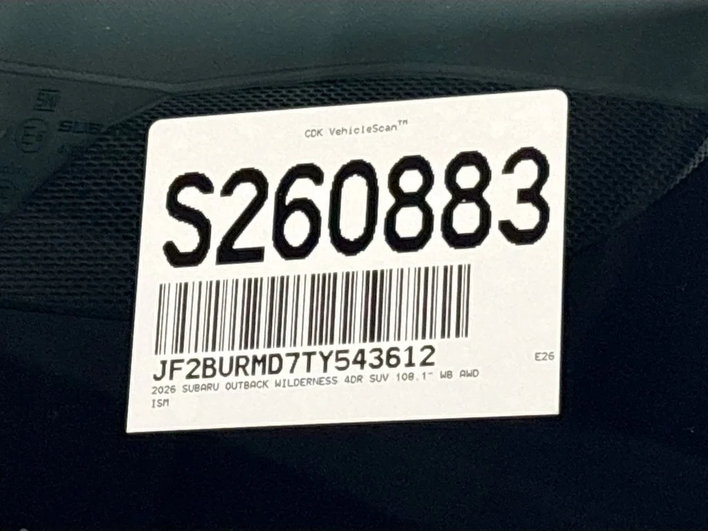 New 2026 ICE SILVER METALLIC Subaru Wilderness image 26