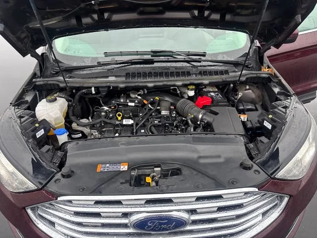 Used 2021 Red Ford SEL image 24