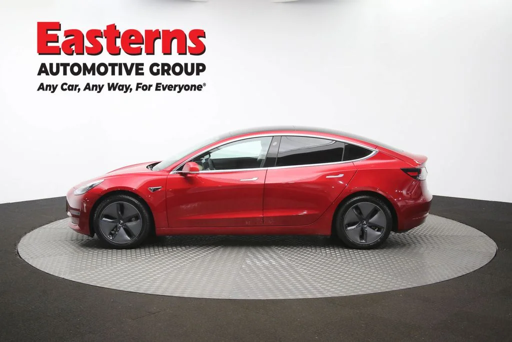 Used 2020 Red Tesla Standard image 55