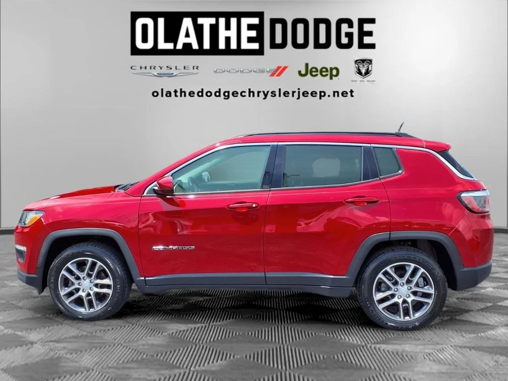 Certified Used 2020 Red Jeep Latitude image 20