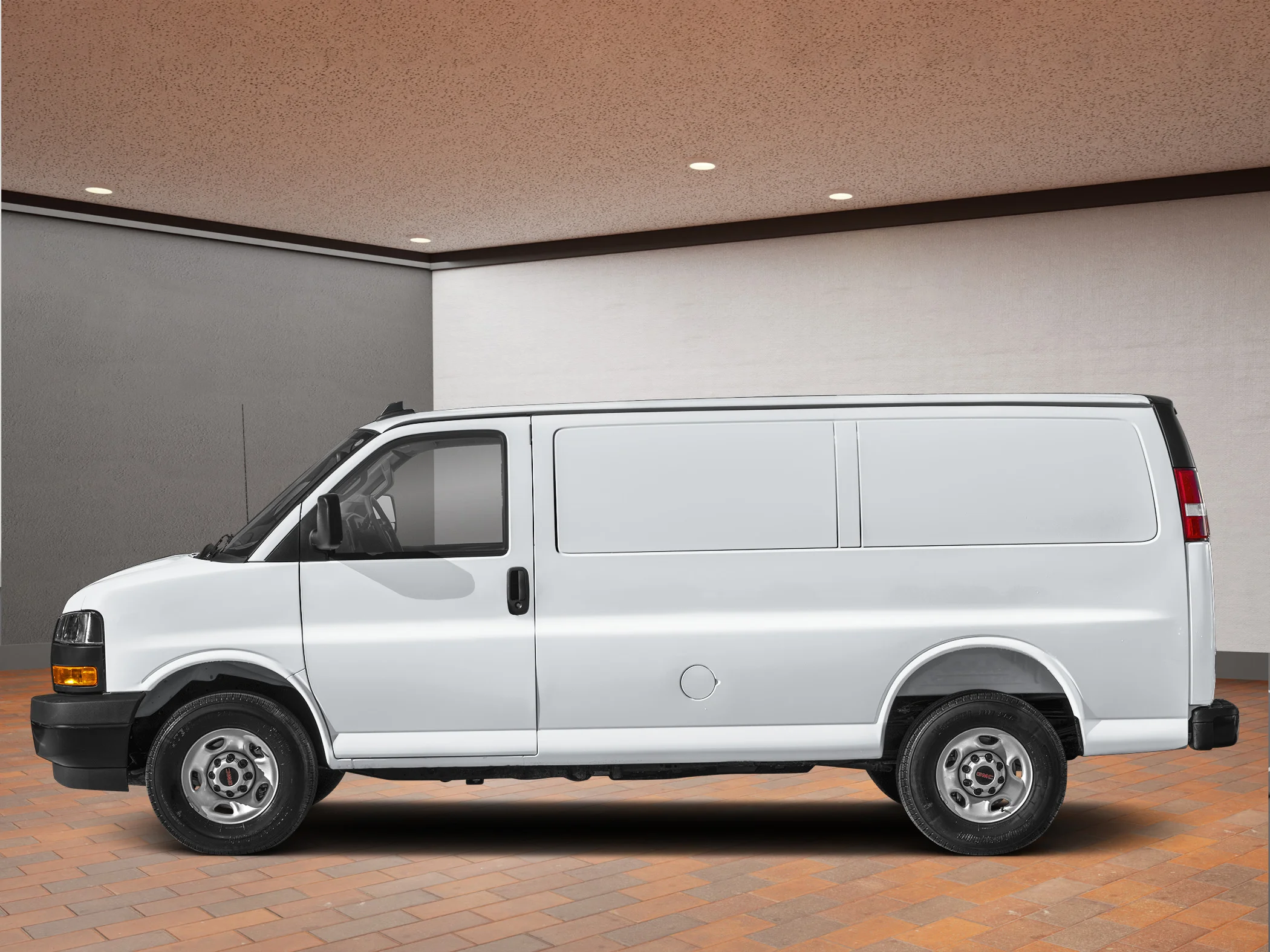 New 2026 White GMC 2500 Regular Wheelbase Rear-Wheel Drive image 3