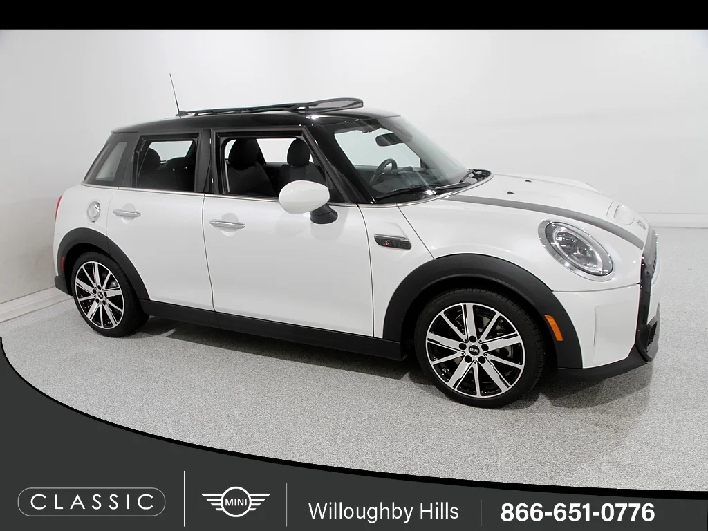 Certified Used 2024 Midnight Black II Metallic MINI Cooper S image 1
