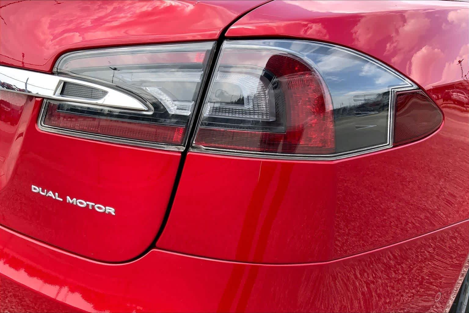 Used 2020 Red Multi-Coat Tesla Long Range Plus image 35
