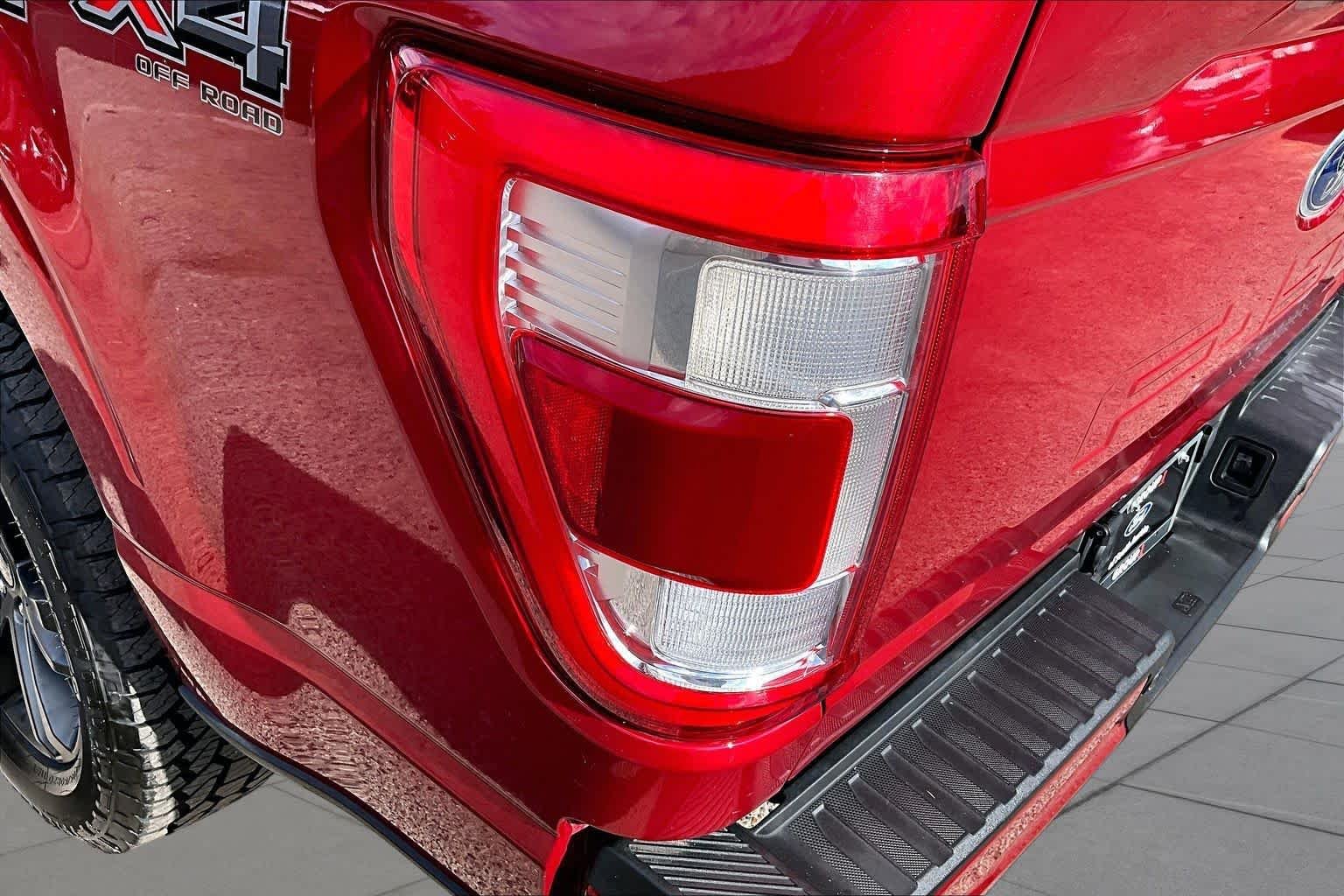 Certified Used 2021 Rapid Red Metallic Tinted Clearcoat Ford LARIAT image 28