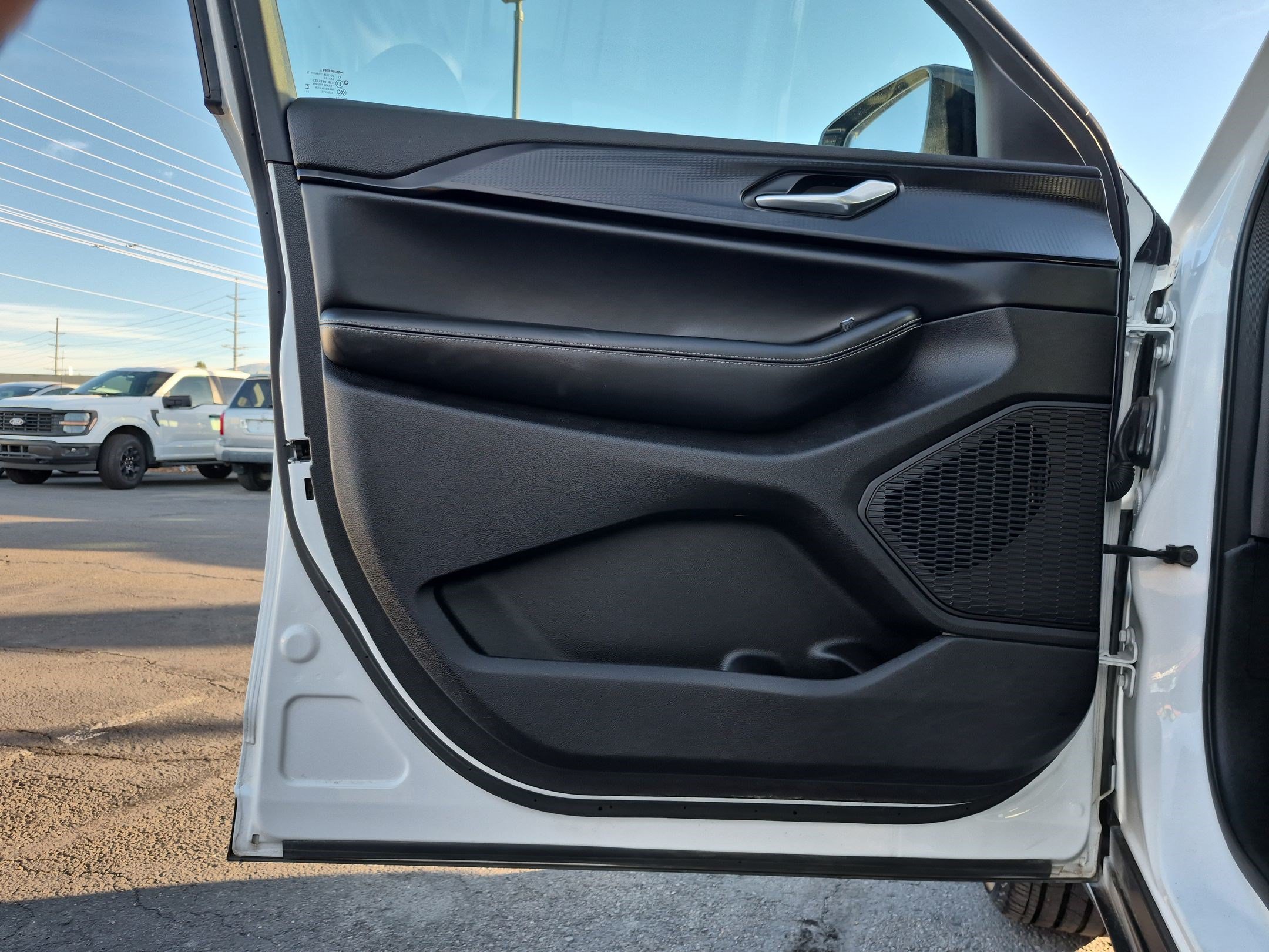 Used 2025 Bright White Clearcoat Jeep Altitude image 12