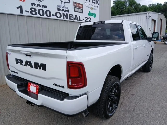 New 2026 Bright White Clear-Coat Exterior Paint RAM Laramie image 3