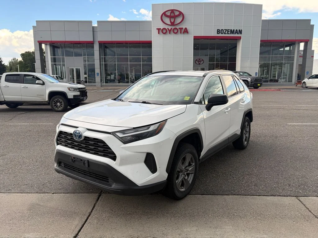 Used 2024 White Toyota LE image 1