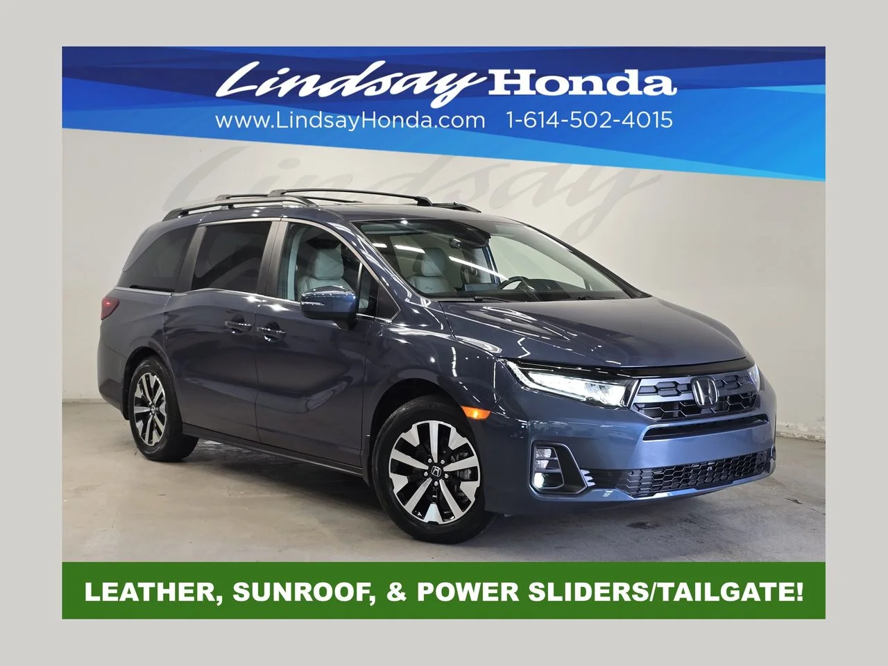 Used 2025 Smoke Blue Pearl Honda EX-L image 1