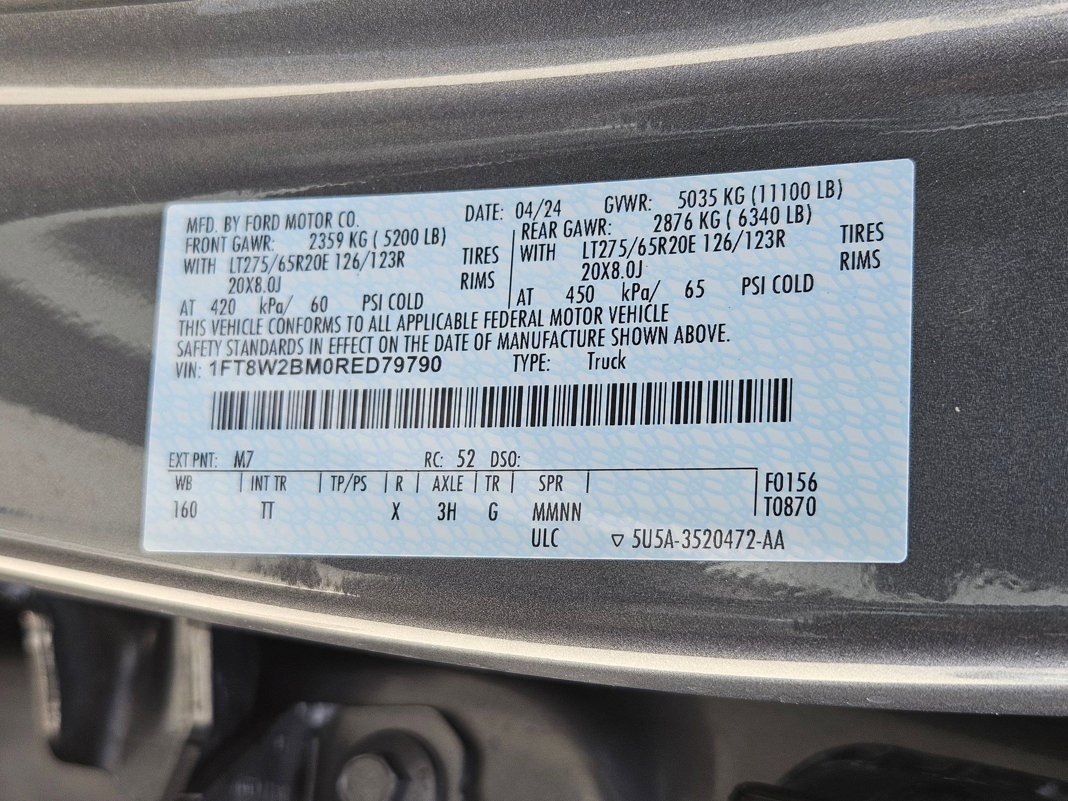 Used 2024 Blue Ford Limited image 32
