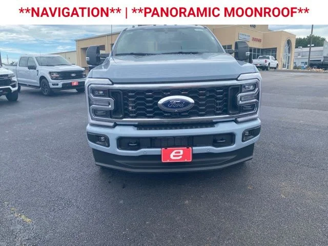 New 2026 Glacier Gray Metallic Tri-Coat Ford F-350® Platinum® image 2