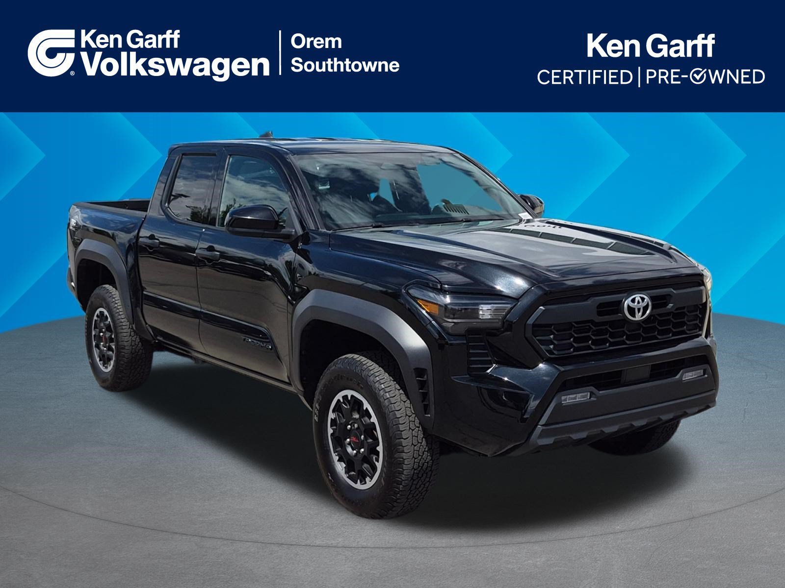Used 2025 Black Toyota TRD Off Road image 1