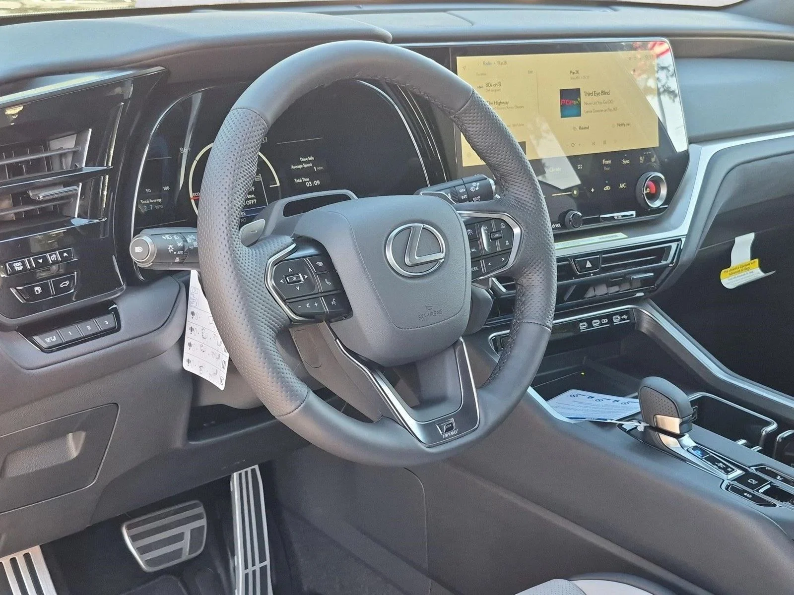 New 2026 Caviar Lexus TX 500h F SPORT PERFORMANCE PREMIUM AWD image 3