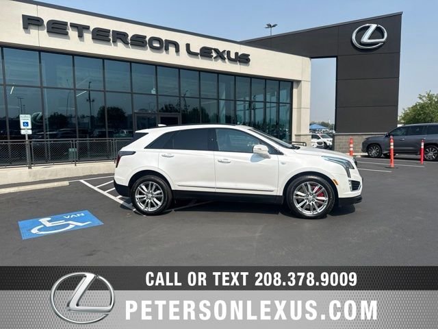 Used 2023 White Cadillac Sport image 1