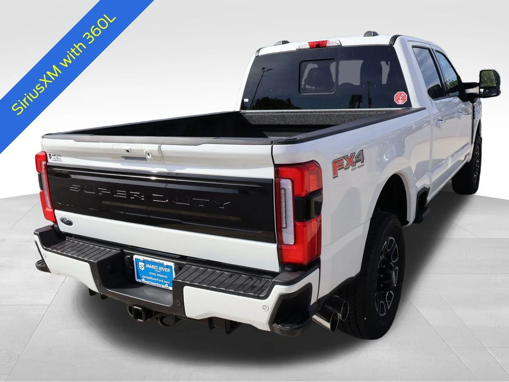 New 2026 Star White Metallic Tri-Coat Ford F-350® Platinum® image 6