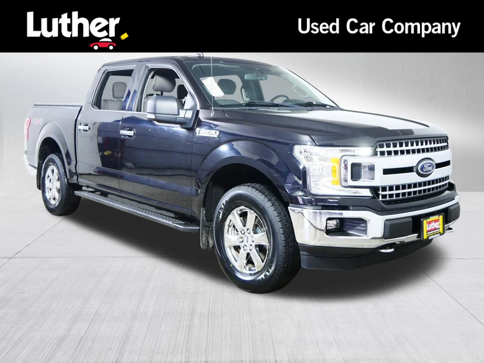 Used 2020 Agate Black Metallic Ford XLT image 1