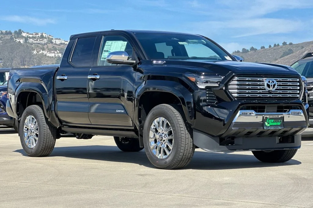 New 2026 Black Toyota Tacoma Limited image 2