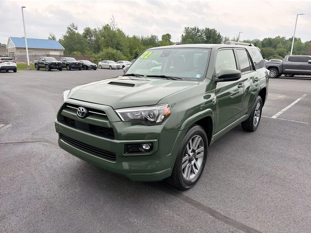 Used 2022 Green Toyota TRD Sport image 4