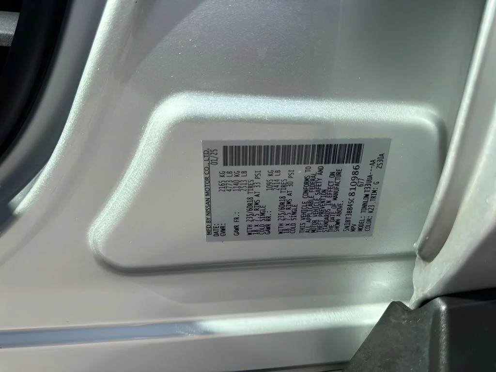Used 2025 Silver Nissan SV image 35