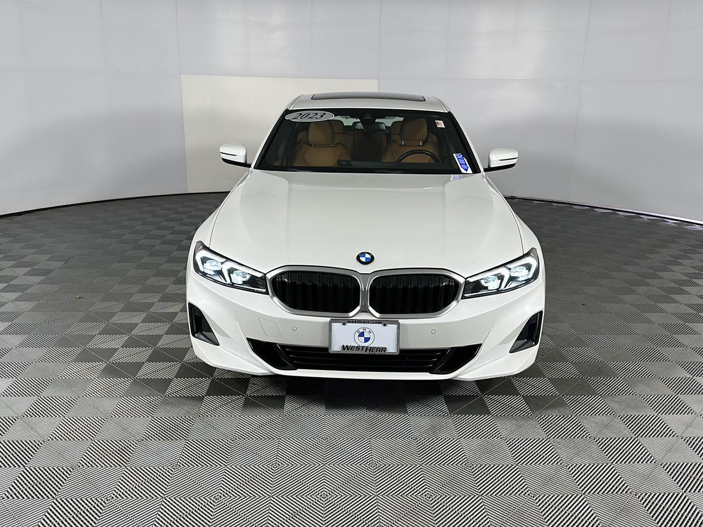 Certified Used 2023 Mineral White Metallic BMW 330i xDrive image 7
