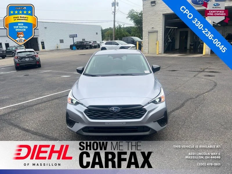 Certified Used 2024 Silver Subaru Base image 6