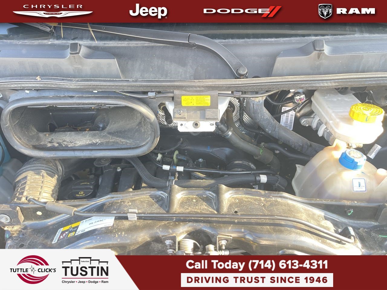 Used 2025 Bright White Clearcoat Ram Tradesman image 40
