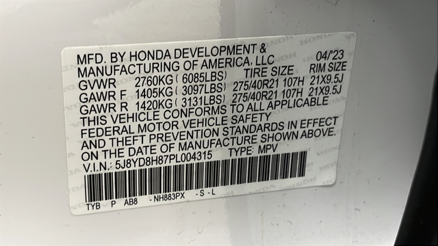 Used 2023 White Acura Type S w/Advance Package image 32
