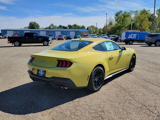 New 2025 Intense Lime Yellow Metallic Ford GT Fastback image 6