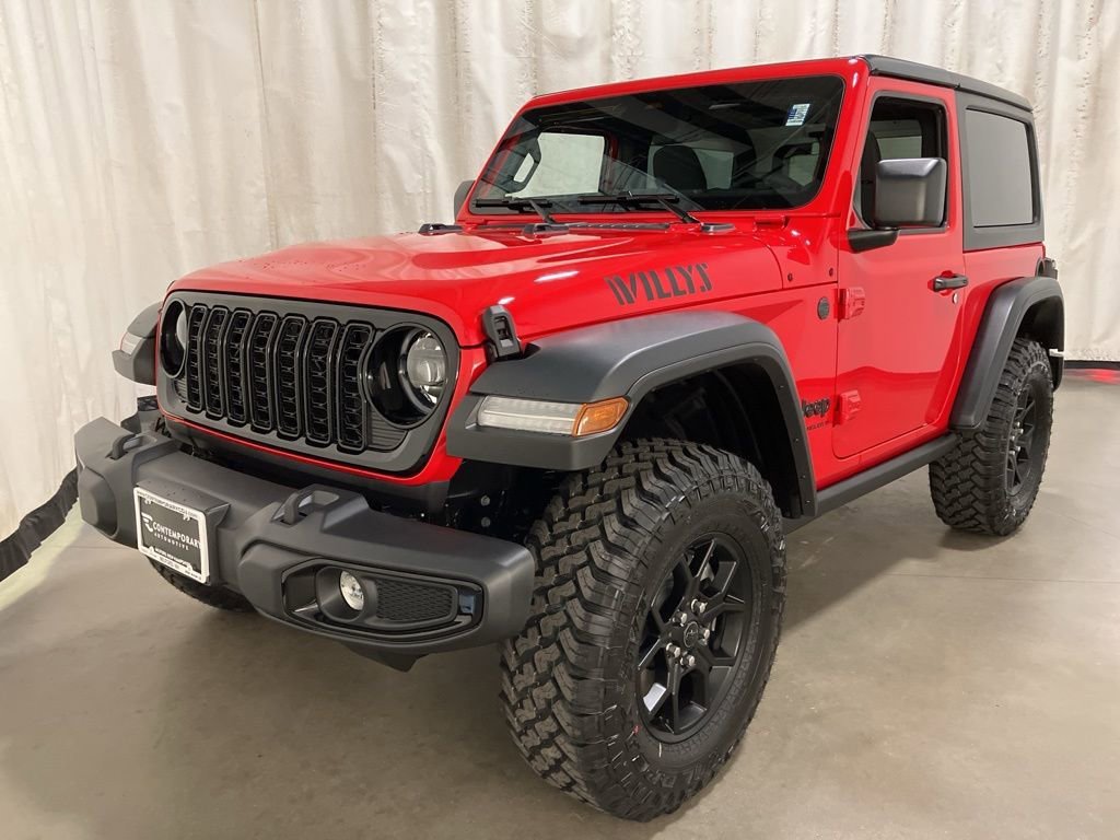 New 2026 Firecracker Red Clear-Coat Exterior Paint Jeep Willys image 18
